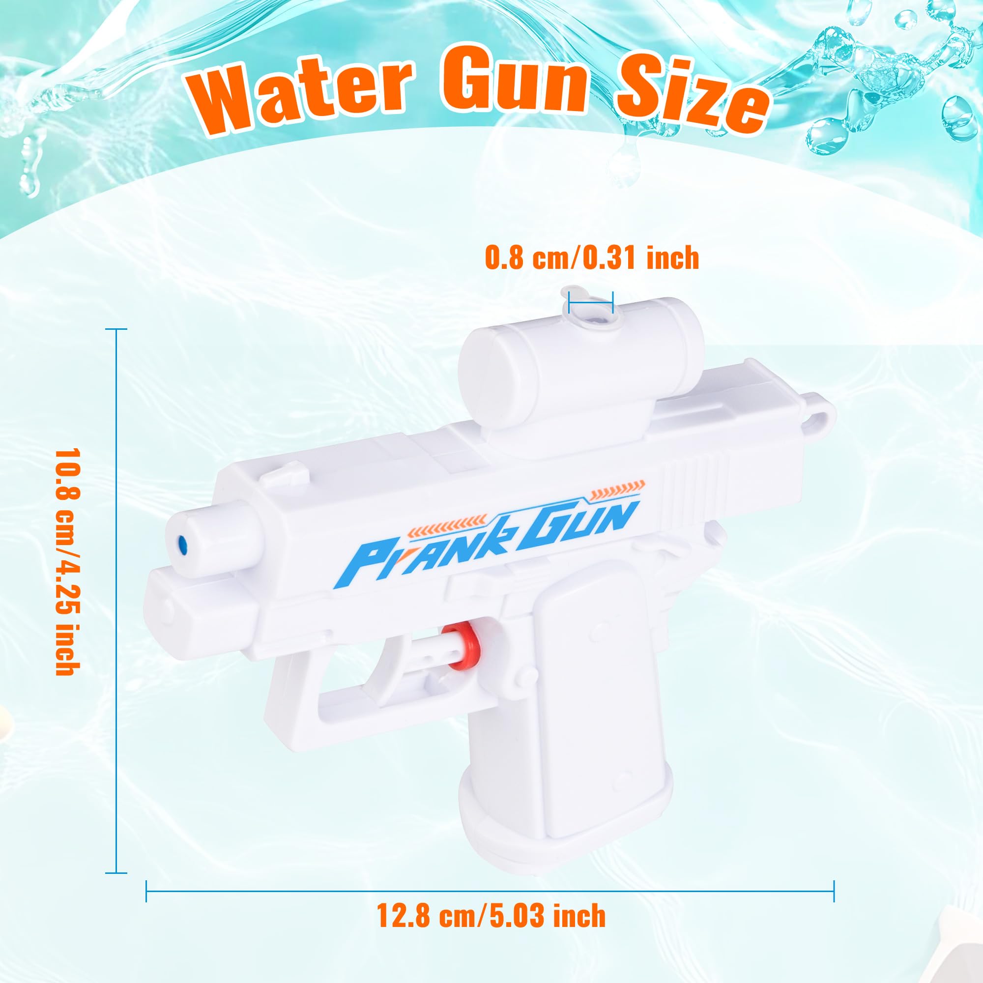 Mealivos Prank Water Gun two-way spray forward for target-ready fun.