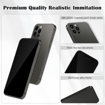 Mearar 12 Pro grey back view dummy phone for showroom-like demos.