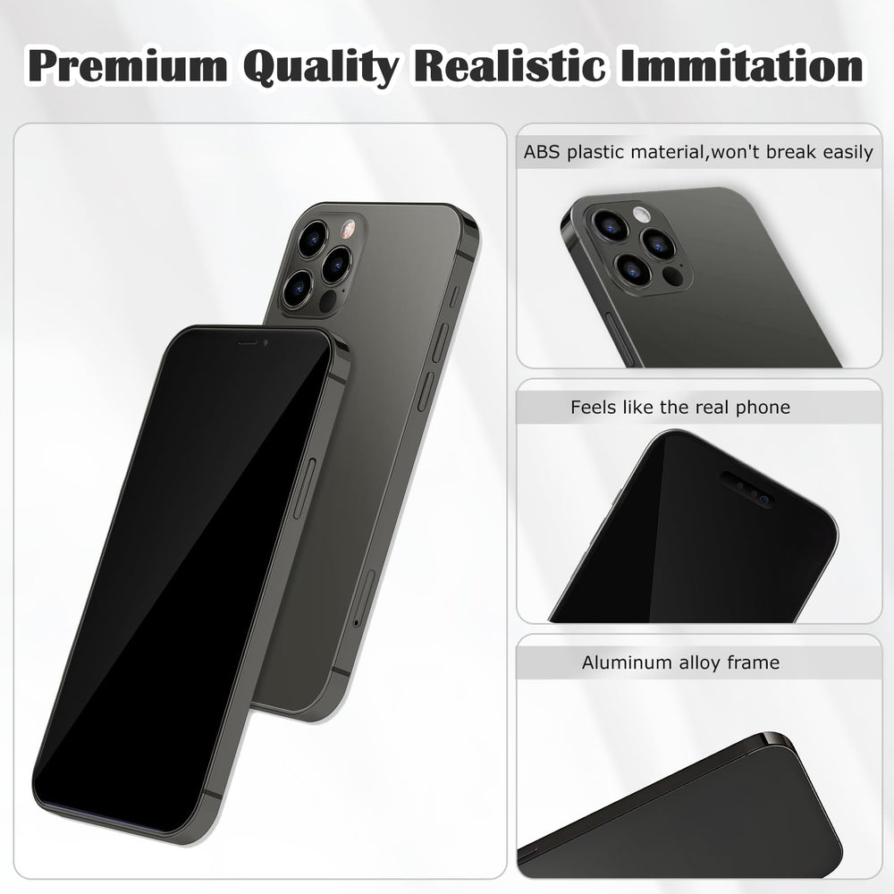 Mearar 12 Pro grey back view dummy phone for showroom-like demos.