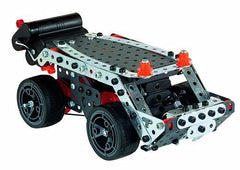 Meccano Erector instruction sheet guides step-by-step building.