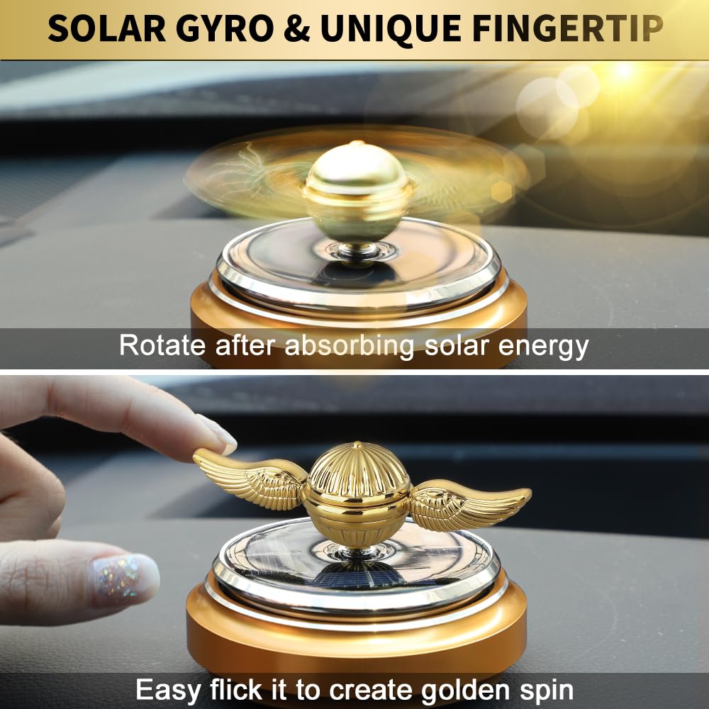 Mechaniker Golden Spinner in aviation aluminum adds premium car decor.