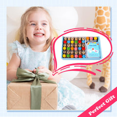 MeCids premium wood stamp pack offers durable eco-friendly stamps.
