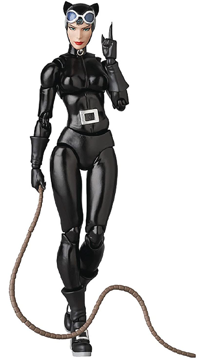 Medicom Batman Hush Catwoman Mafex figure ideal for dynamic posing and display