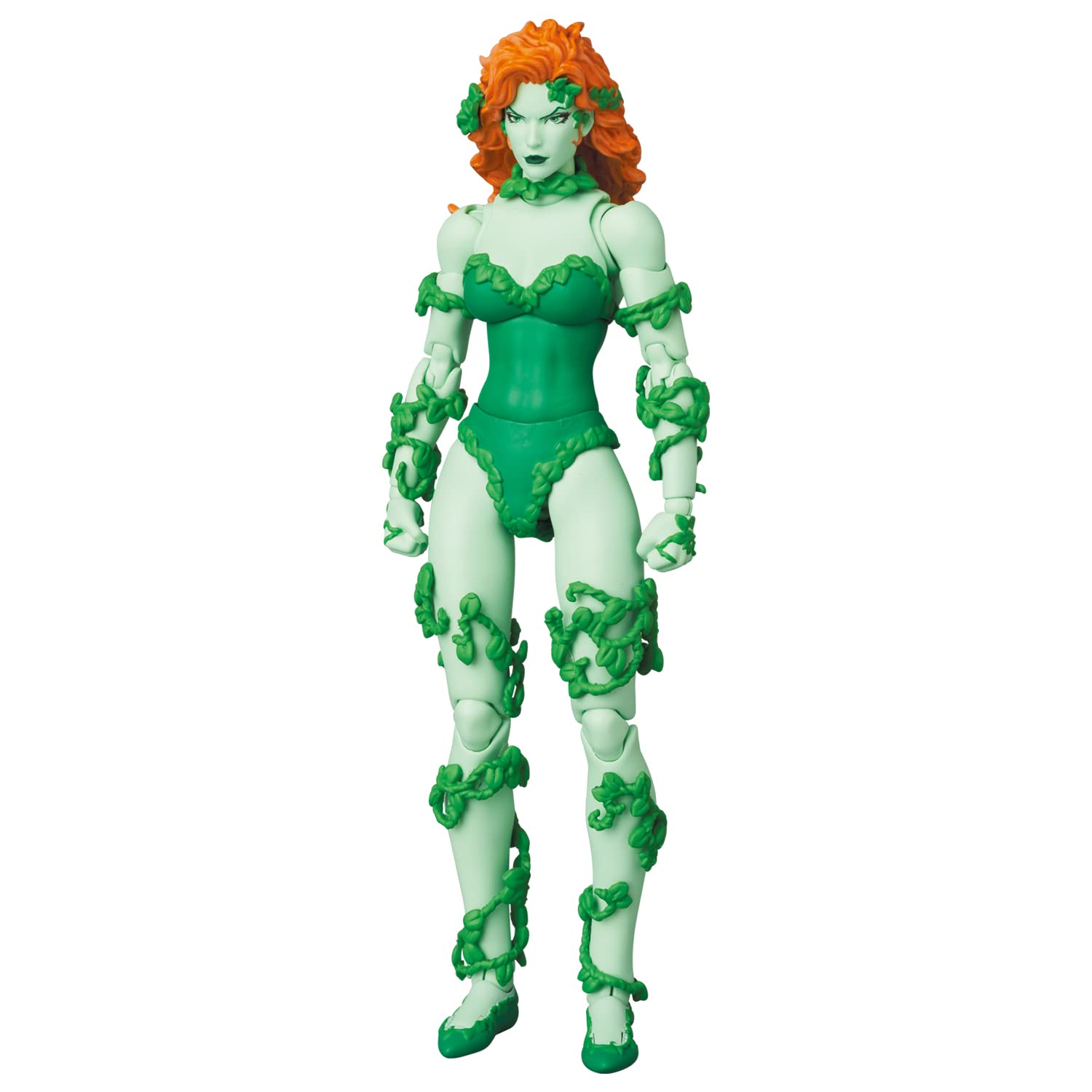 Medicom Batman: Hush Poison Ivy MAFEX articulation close-up emphasizing detailed accessories