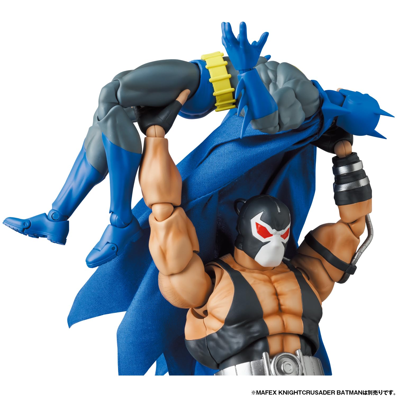 Medicom Batman Knightfall Bane MAFEX armor texture close-up