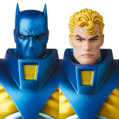 Medicom Knightfall Batman Mafex batsuit detail highlighting armor texture