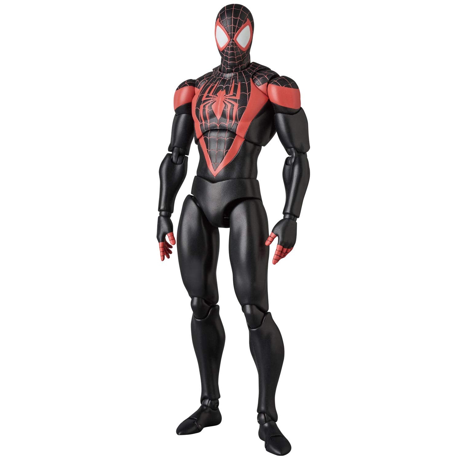 Medicom MAFEX Spider-Man Miles Morales Renewal Ver. display-ready packaging option