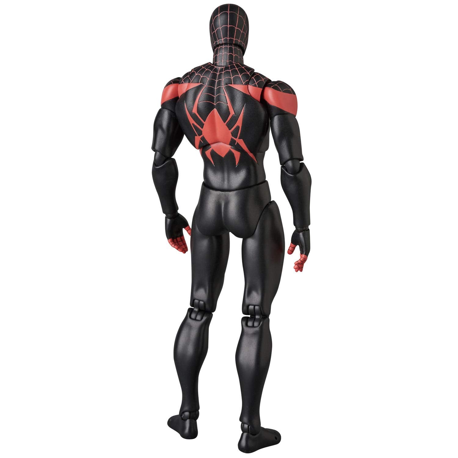 Medicom MAFEX Spider-Man Miles Morales Renewal Ver. 6.3-inch scale detail for close-up appreciation