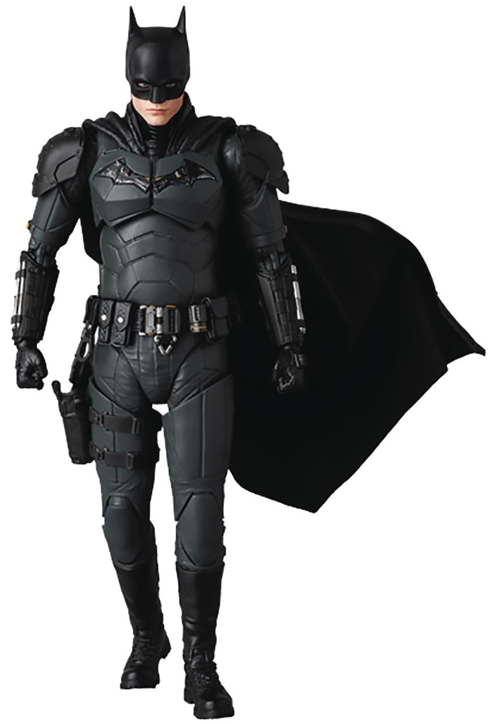 Medicom Toy Batman 2022 MAFEX full figure for dynamic display and shelf presence