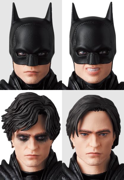 Medicom Toy Batman 2022 MAFEX wired cape enables lifelike drape in action poses