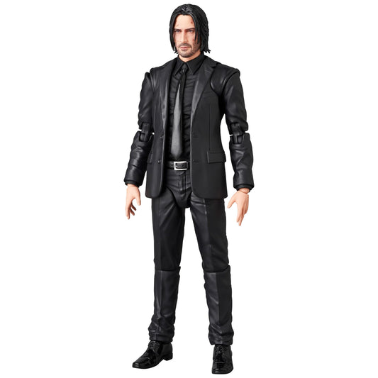 Medicom Toy John Wick MAFEX with weapon sword belt for authentic visuals