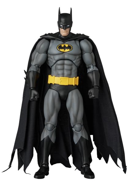 Medicom Toy Mafex 270 Knight Crusader Batman with Bat-hang wire enables dynamic posing