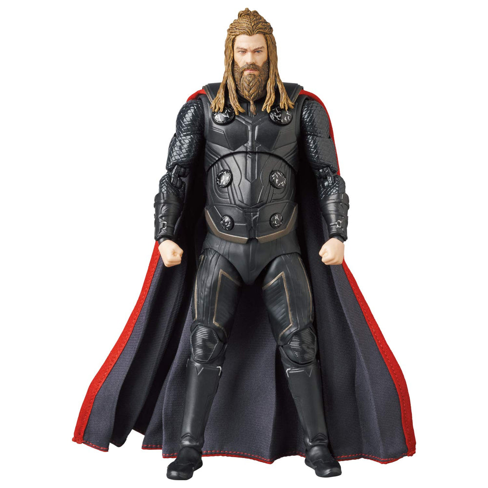 Medicom Toy MAFEX Thor Endgame figure stand for stable posing.