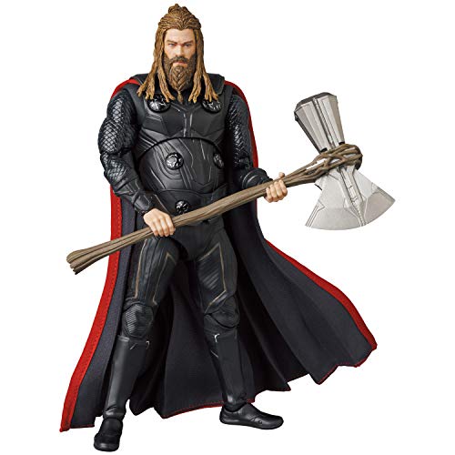Medicom Toy MAFEX Thor Endgame pose reference for photo setups.