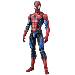 MEDICOM TOY MAFEX No.108 Spider-Man figure comic paint suit detail for authentic look.