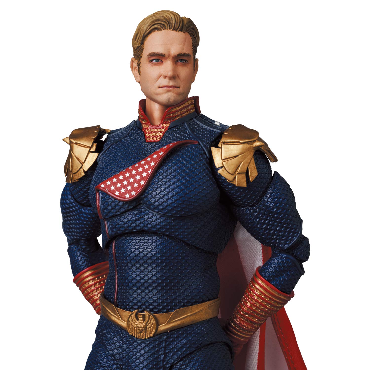 Medicom Toy MAFEX Homelander articulated joints enable dynamic poses