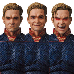 Medicom Toy MAFEX Homelander pose options for desk or shelf setup