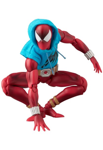 MEDICOM TOY Scarlet Spider Ver. 2.0 dynamic poses ideal for dioramas