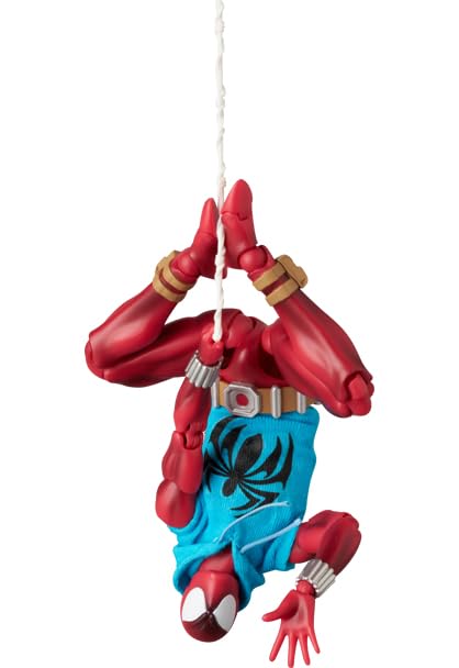 MEDICOM TOY Scarlet Spider Ver. 2.0 six-inch figure fits compact shelves