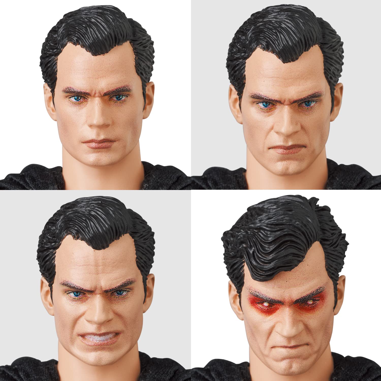 Medicom Zack Snyder Superman MAFEX figure showcases a multicolor palette with meticulous paint.