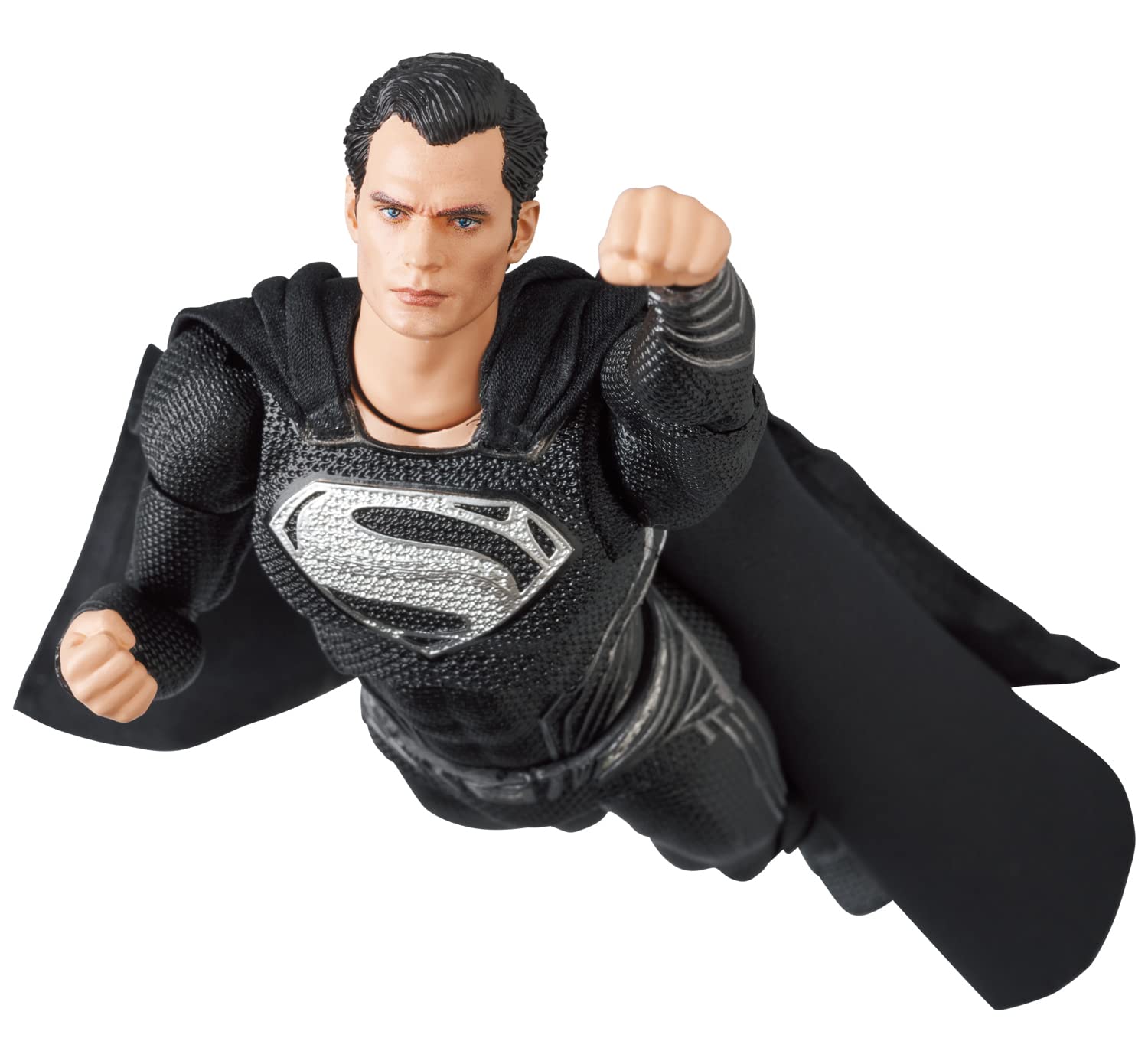 Medicom Zack Snyder Superman MAFEX figure arrives in stylish packaging for display.
