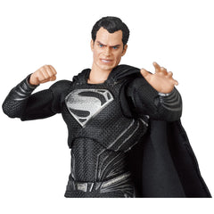 Medicom Zack Snyder Superman MAFEX figure features poseable joints for varied stances.