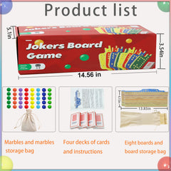 Medikaison four card decks included for Jokers and added play options.