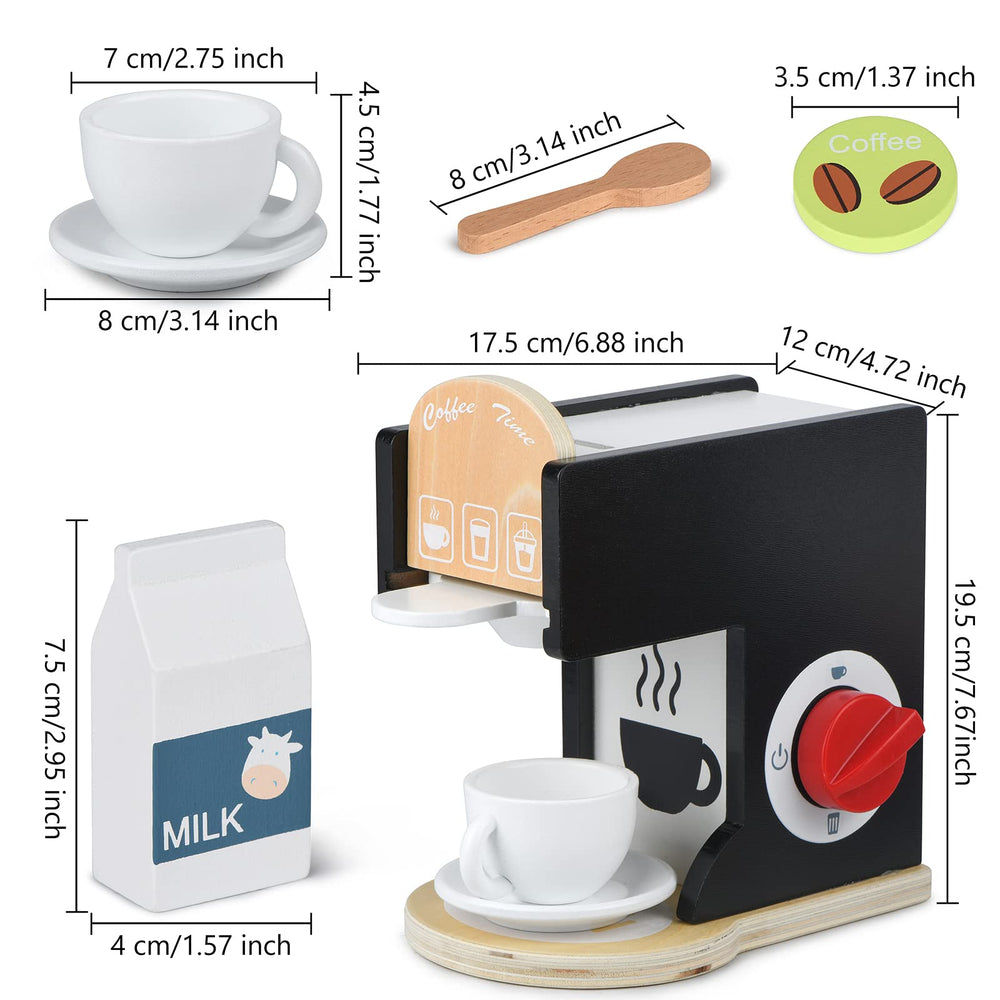 Medoga kitchen coffee maker set displayed in a vibrant gift box ideal for birthdays.