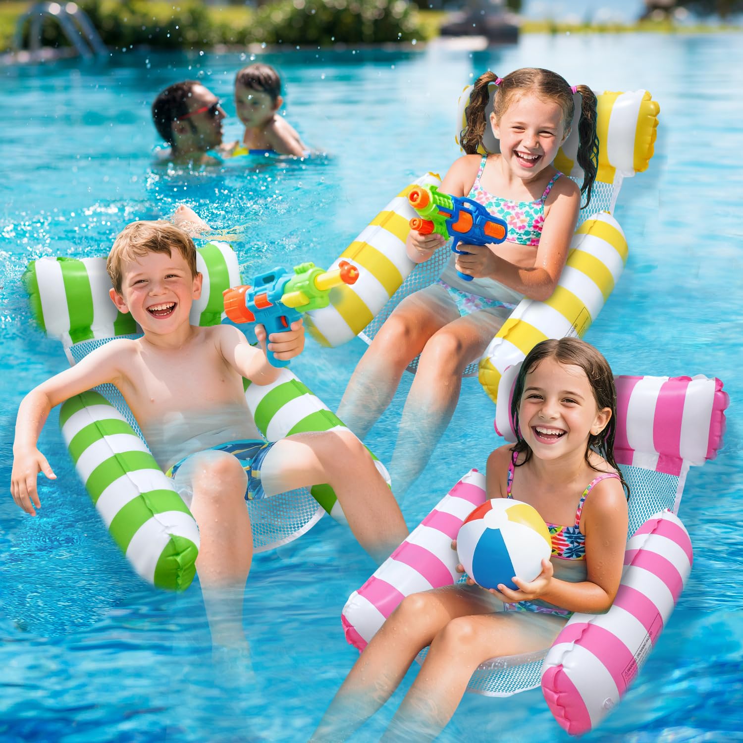 Meegoo kids’ pool float helps kids relax and enjoy water