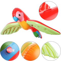 Meekoo tropical parrot party prop for outdoor backyard parties