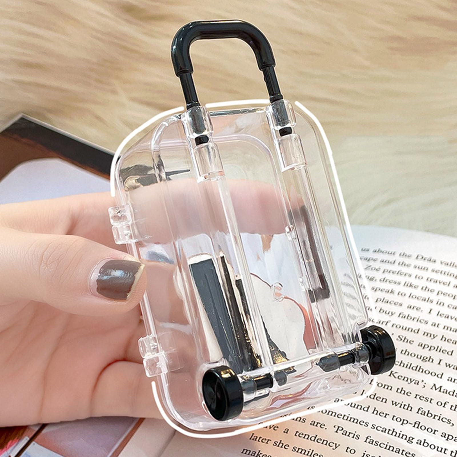 MEELYHOME ZQA compact-size box ideal for travel and school.
