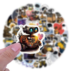 Meet Holiday Walle decal on a skateboard for bold expression