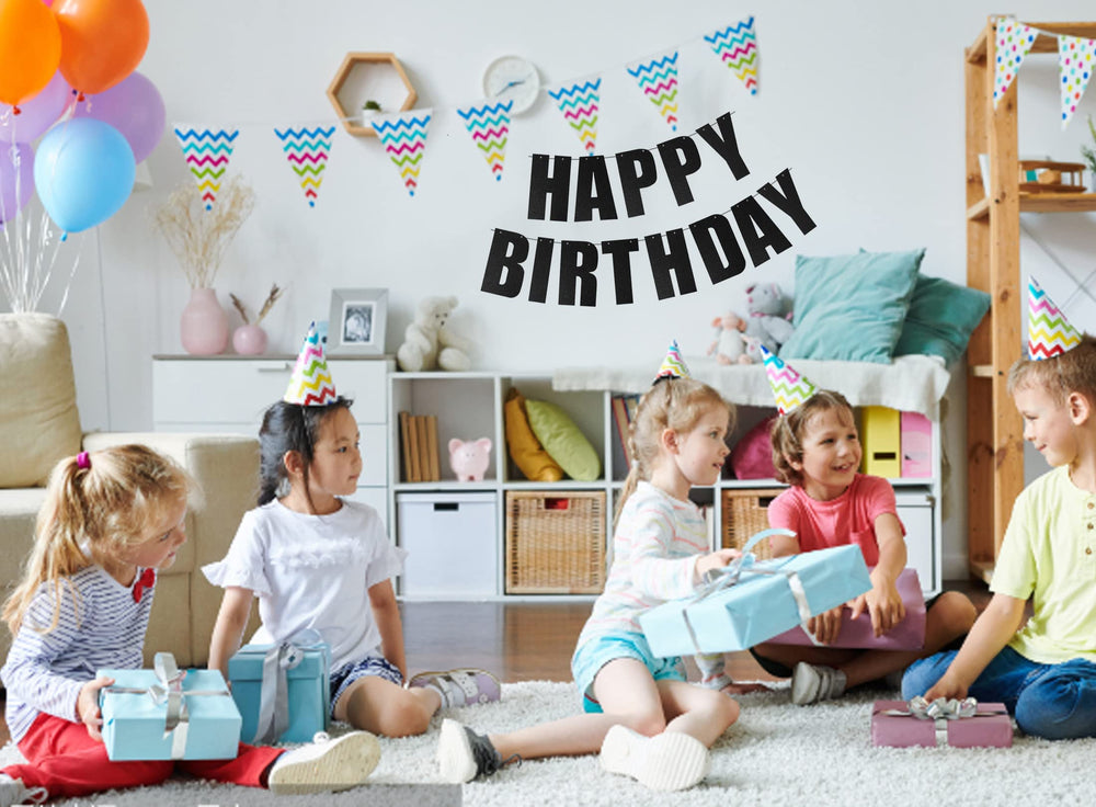 MEETINGU birthday banner packaging keeps components safe for future events.