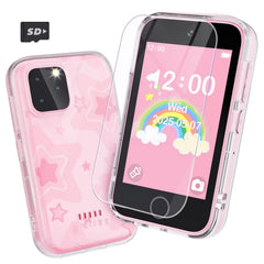 Meetrye Kids Smart Phone front view with 3.5-inch screen for comfy play