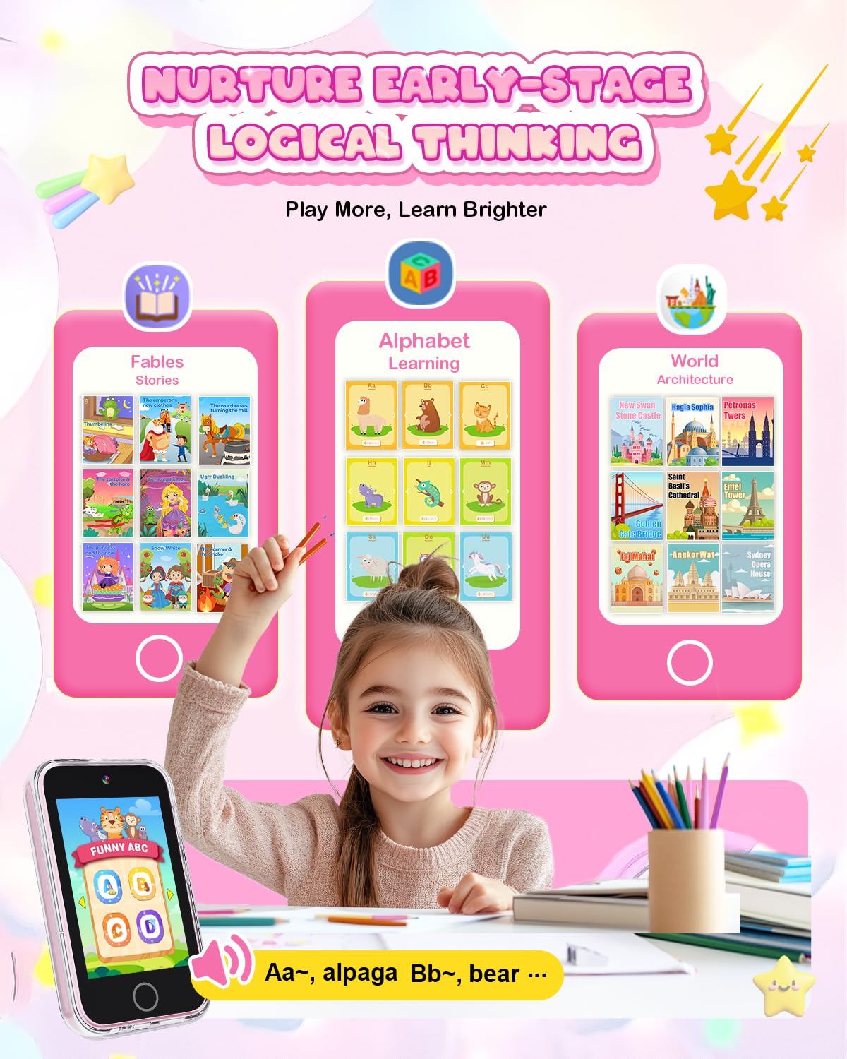 Meetrye Kids Smart Phone Habit Tracker and learning games