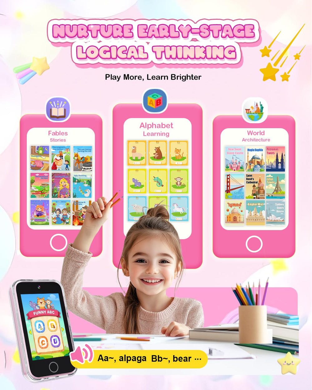 Meetrye Kids Smart Phone Habit Tracker and learning games
