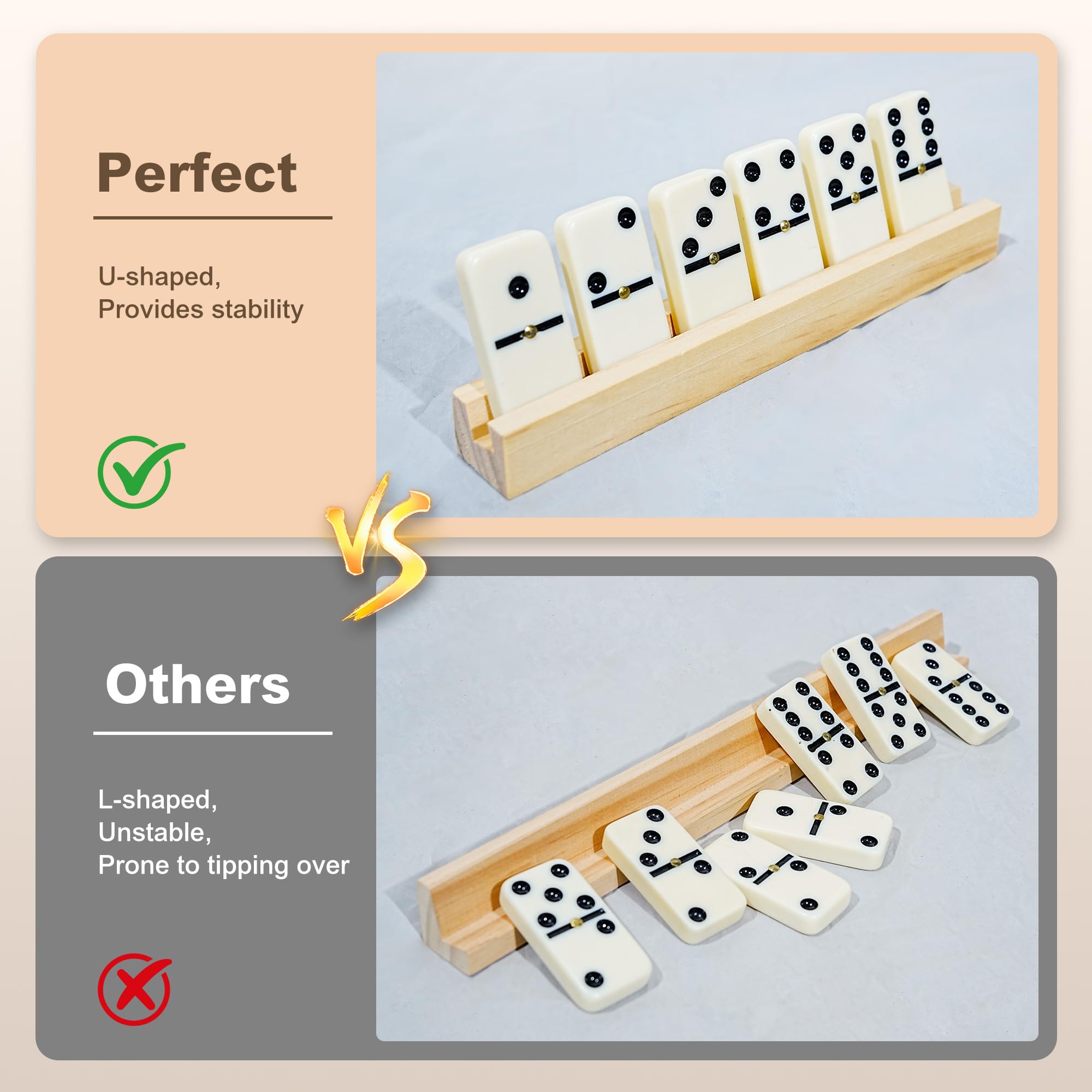 MeetYr Life dominoes instruction booklet included for quick setup.