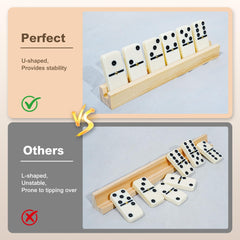 MeetYr Life dominoes instruction booklet included for quick setup.