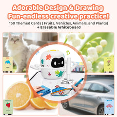 MeWaii Drawing Robot erasable board for mess-free drawing sessions