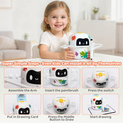 MeWaii Drawing Robot rechargeable battery for long playtime