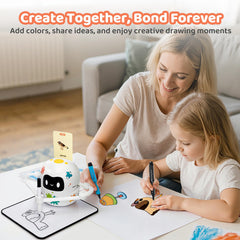MeWaii Drawing Robot in silent mode for focused practice