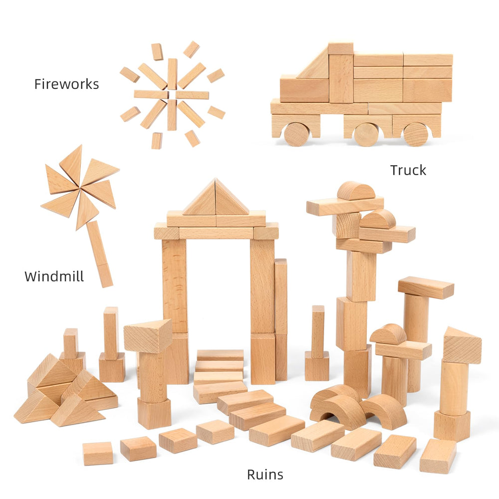 Meeyoo Montessori-inspired blocks supporting independent play