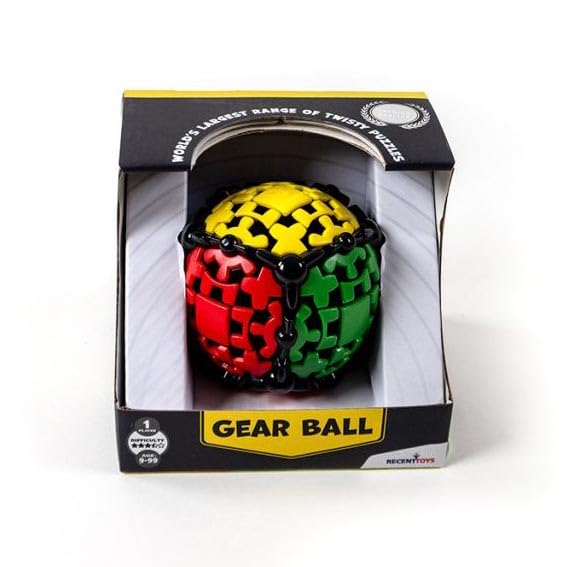 Meffert's Gear Ball built with durable construction for long-lasting twisting fun.