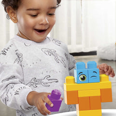Mega Bloks First Builders easy-to-grip blocks support little hands.
