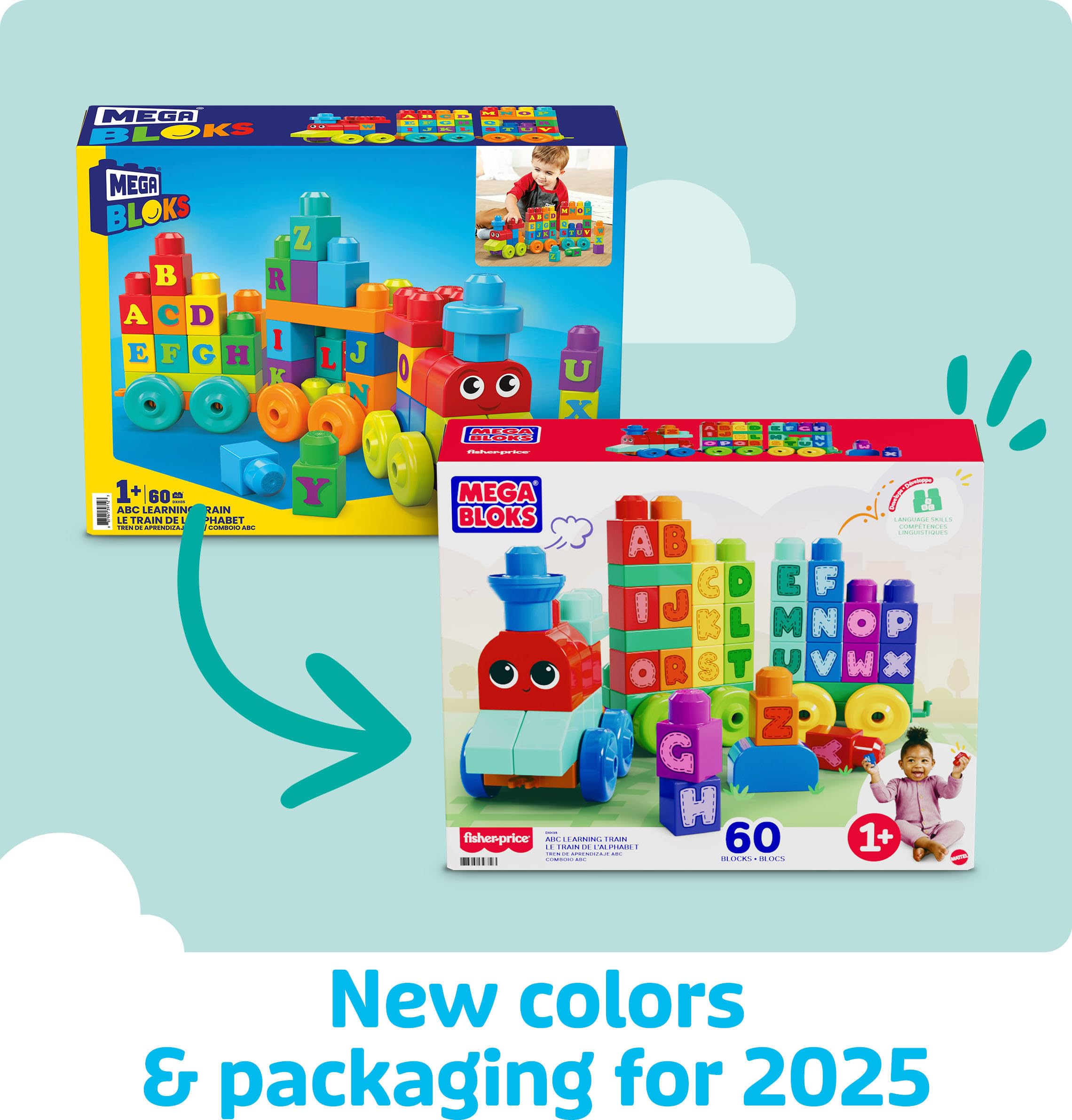 Mega Bloks First Builders storage-friendly design helps quick cleanup