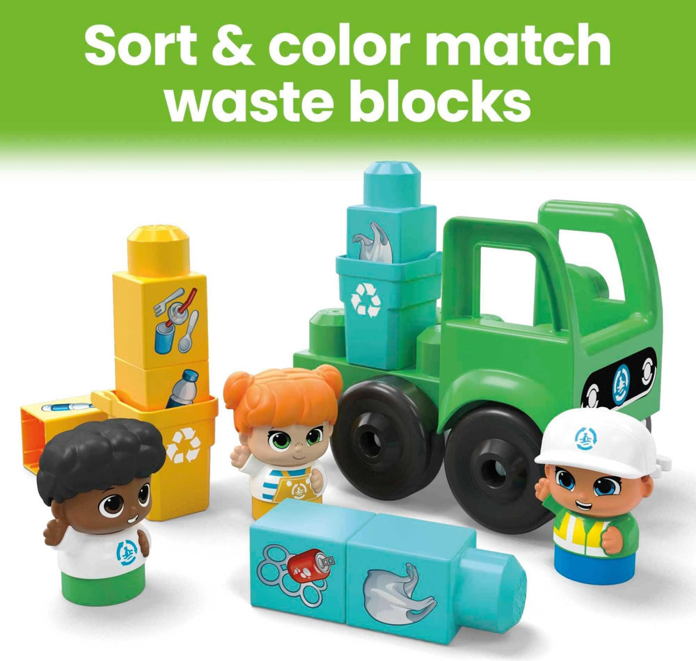 Mega Bloks Fisher-Price Block Buddies figures spark storytelling and imaginative scenarios.