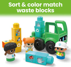 Mega Bloks Fisher-Price Block Buddies figures spark storytelling and imaginative scenarios.