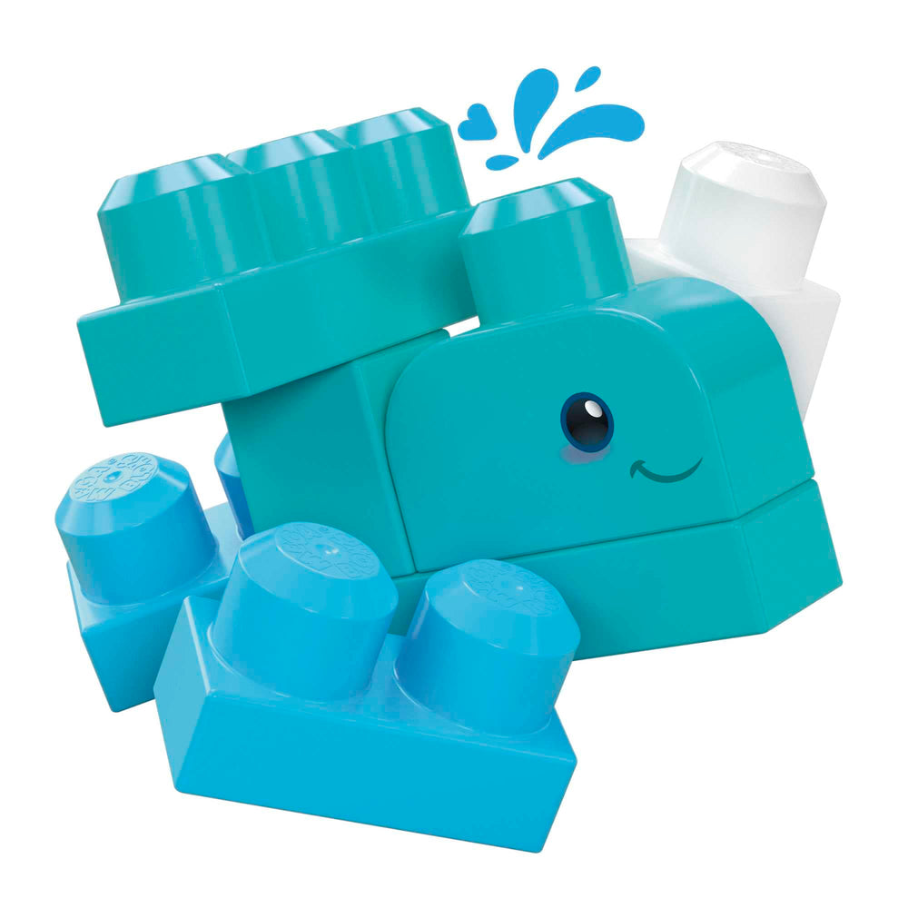 Mega Bloks Fisher-Price boat crane activates pretend play and fine motor control.