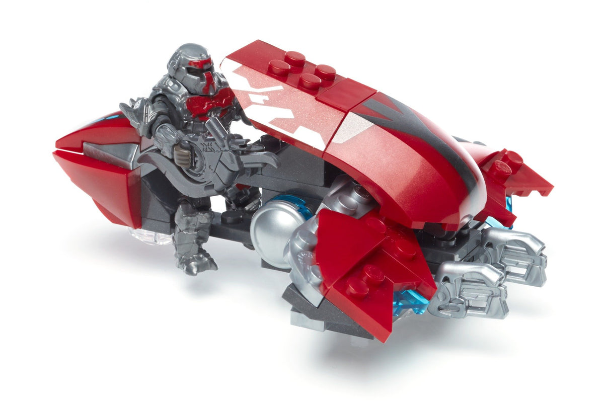 Mega Bloks Halo Banished Ghost build with bold insignia for display and play.