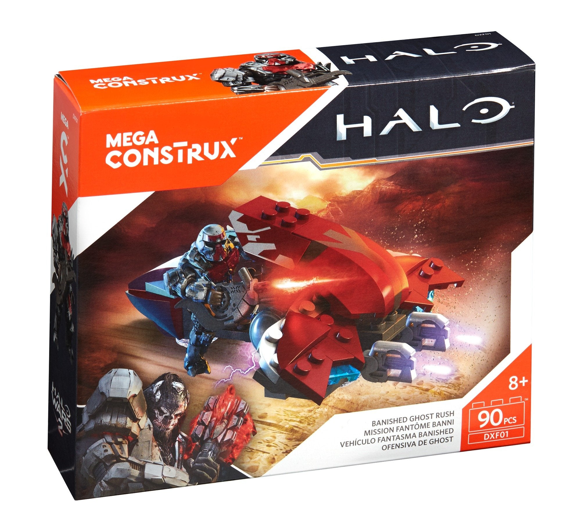 Halo Mega Construx set compatible with broader Halo collections.